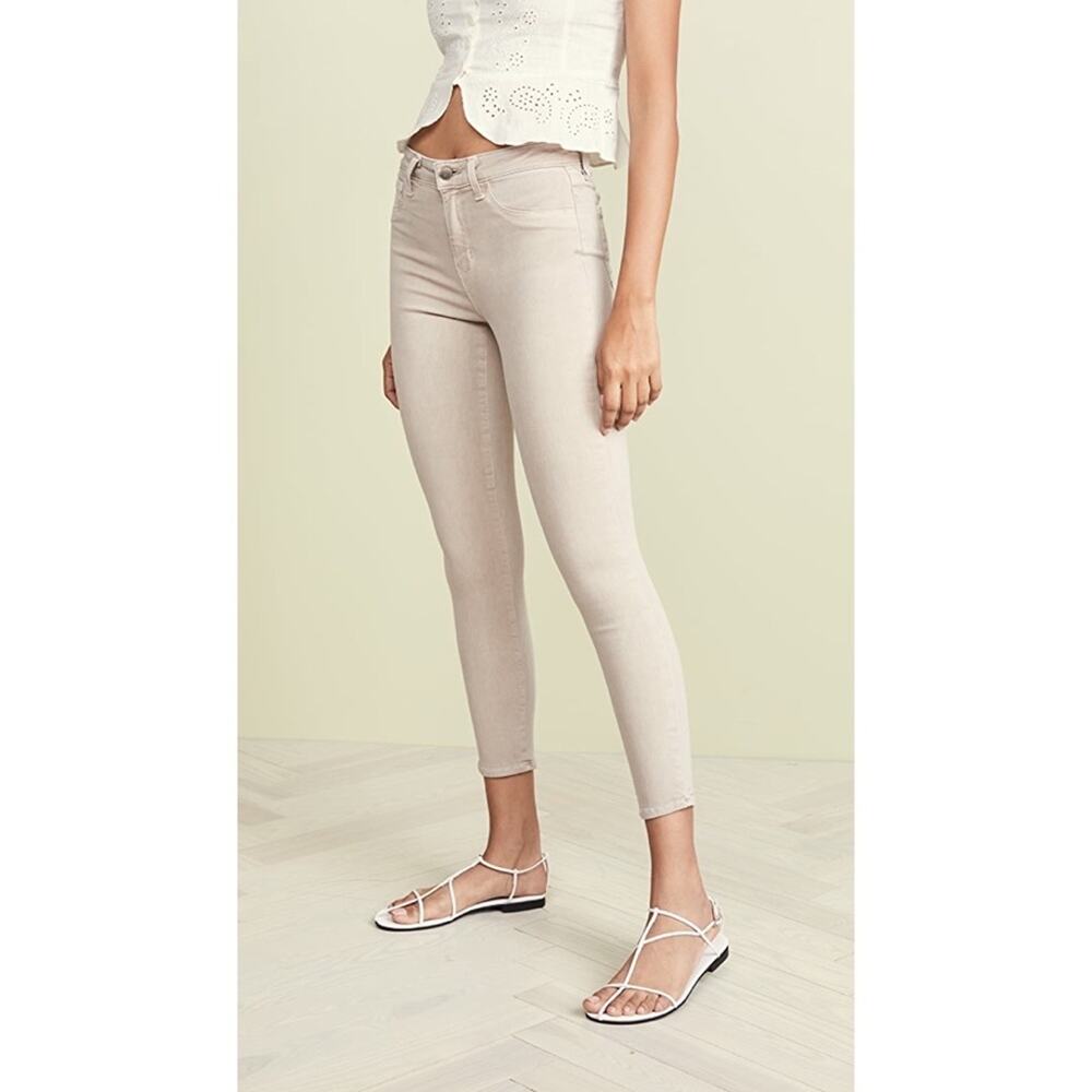 NWT L’AGENCE Margot Pink High Rise Skinny Jeans